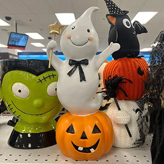 Halloween home decor from a Ross store