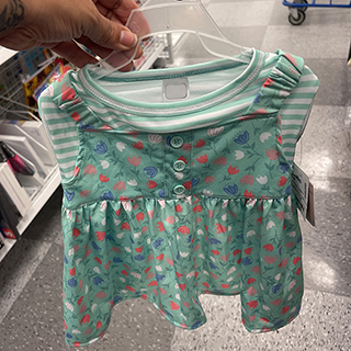Adorable and affordable spring pet dress from Ross.