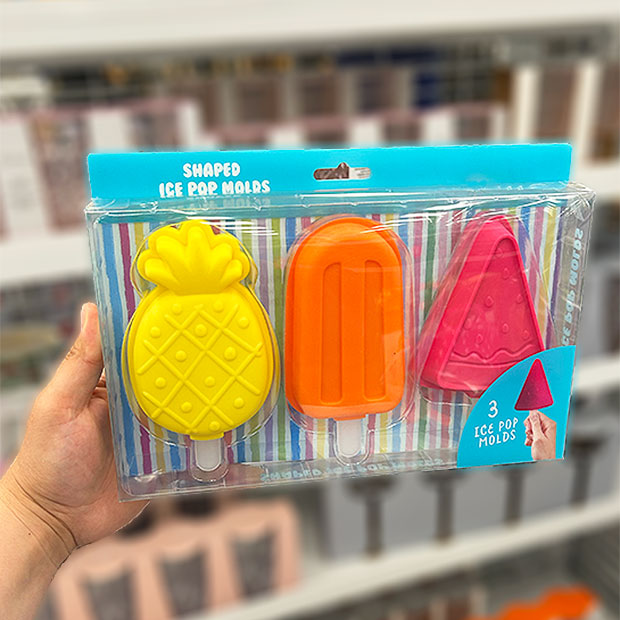 Fruit popsicle molds set of four found in store at Ross.