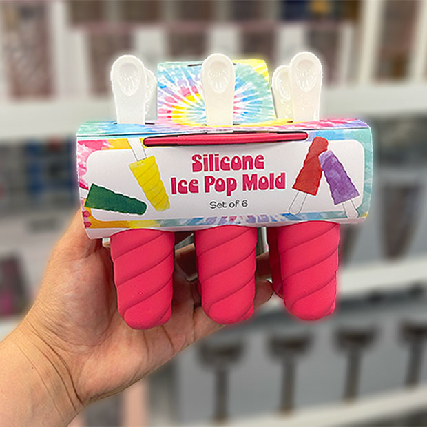 Swirl pink popsicle mold found in store at Ross.