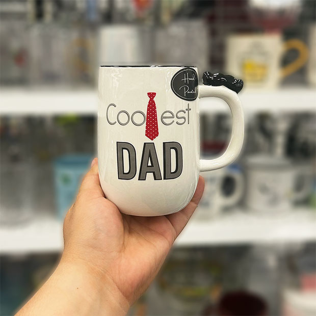 Coolest Dad mug hand painted found in store at Ross.