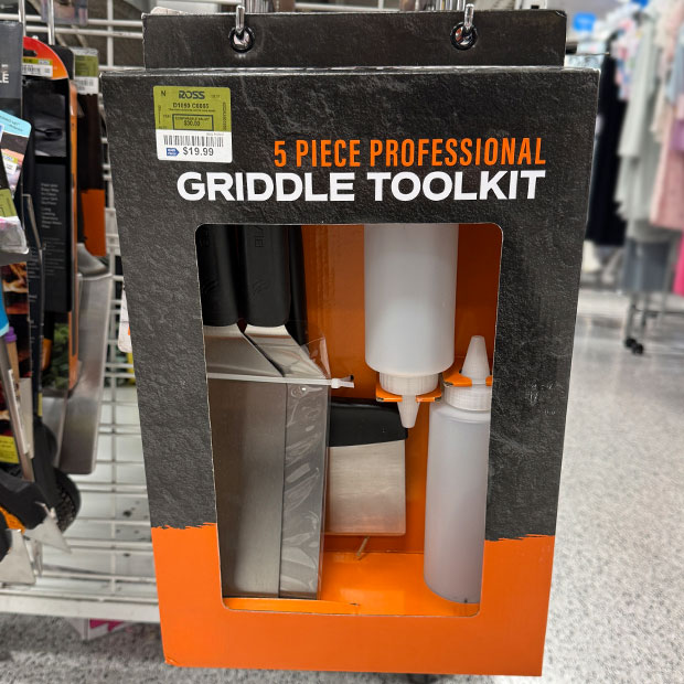 Five Piece Professional Grill Kit found in store at Ross.